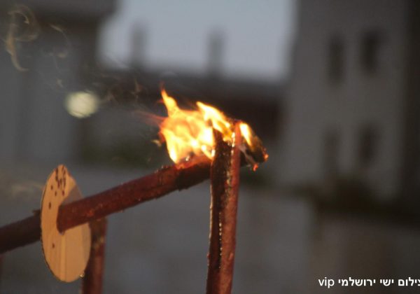 מעמד ההדלקה העולמי במרכז ירושלים שע"י עיריית ירושלים והמינהלים הקהילתיים