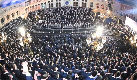 שמחת החתונה לבן ראש ישיבת עטרת שלמה הגאון רבי שלום בער סורוצקין