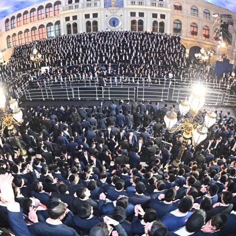 שמחת החתונה לבן ראש ישיבת עטרת שלמה הגאון רבי שלום בער סורוצקין