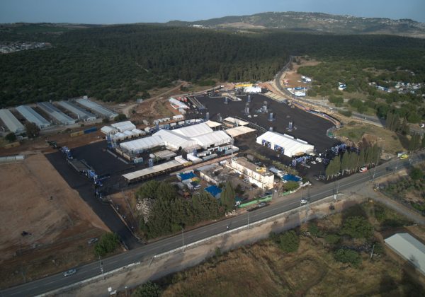 תיעוד מההכנות והקמת מתחם 89 ל"ג בעומר – מירון 2025