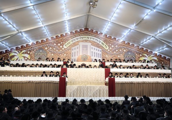 מעמד האדיר 'ירושלים של מעלה' בראשות כ"ק מרן האדמו"ר מסאטמאר שליט"א