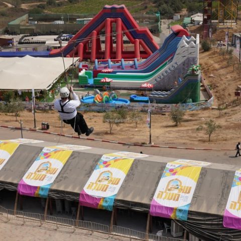 שבוע פעילות 'של מעלה' לקהילות תושבי ירושלים ע"י סגרה"ע הרב יצחק מאיר ברים – פארק ג'ננה